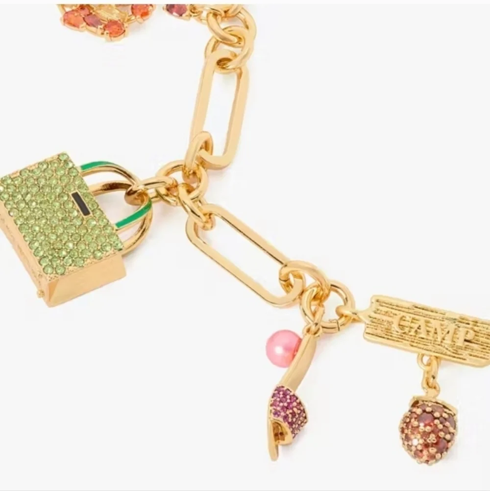 💛🔹️Kate Spade🔹️ Sweet Treasures Charm Bracelet - Picture 6 of 7